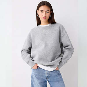 Sweat-shirt court pour femme, sweat-shirt en molleton épais, sweat-shirt à capuche en molleton français, sur mesure, taille XL, fabriqué au Pakistan - Product Image 4