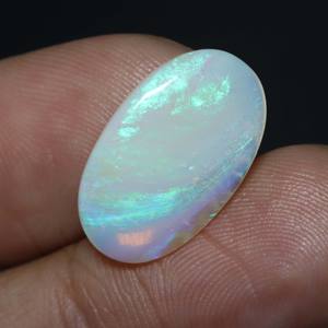 พลอยโอปอลทรงหลังเบี้ยจากออสเตรเลียแข็งแบบ19X11X2MM อัญมณีทรงหลวมสำหรับการทำเครื่องประดับ - Product Image 5