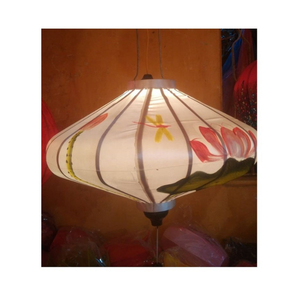 Exquisite Silk <b>Lanterns</b> with Bamboo Frame - Traditional Handmade <b>Rattan</b> <b>Lanterns</b> for Warm Interior Ambience - Product Image 2