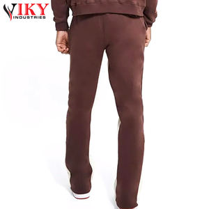 Survêtement empilé de haute qualité, bonne vente, meilleur fournisseur, service OEM, survêtement décontracté de style évasé pour hommes PAR VIKY INDUSTRIES - Product Image 4