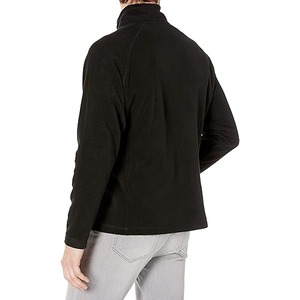 Directo de fábrica Classic Old Money Raglan Sudadera de manga larga con media cremallera Forro polar bordado en varios colores - Product Image 4