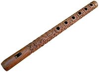 Flûte instrument de musique Professional FluteMusical Professional Bansuri Flûte en bambou Flûte en bambou (43 cm)