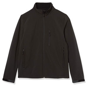 Chaqueta Softshell para Hombre de Nuevo Diseño, Tela de Lona, Logotipo Frontal, Impermeable, Cortavientos, Secado Rápido, Ligera, con Cierre, Estilo Deportivo - Product Image 4