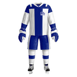 Uniforme de hockey sur glace le plus populaire Concevez votre propre logo Uniforme de hockey sur glace Uniforme de hockey sur glace grande taille - Product Image 5