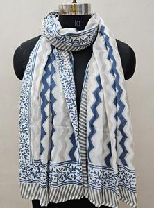 Sarong en coton fait main à imprimé zigzag, imprimé à la main, pour femmes, maillot de bain d'été, couverture de plage, vêtement de fête ethnique, respirant, pareo - Product Image 2