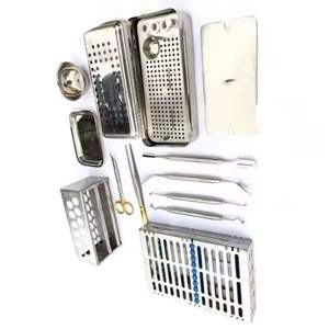 Juego profesional de fibrina rica en plaquetas de acero inoxidable para cirugía de implantes óseos, Kit de membrana, instrumentos quirúrgicos dentales - Product Image 2