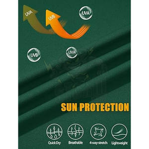 Chemises personnalisées de sublimation de haute qualité Chemise Slim Fit à manches longues avec protection solaire UV Performance Spf Vêtements de jogging à manches longues - Product Image 5