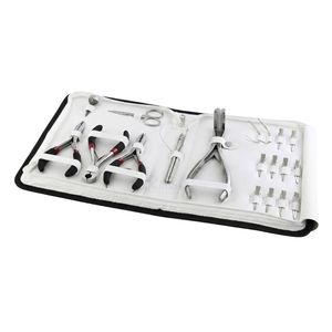 Kit d'outils professionnels en titane doré pour extensions de cheveux, pinces métalliques et kit d'enfilage pour l'installation et le retrait, OEM - Product Image 3