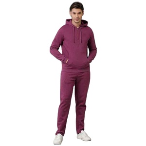 Trajes deportivos de diseño personalizado para hombre, conjunto de entrenamiento y jogging, corte ajustado, 100% algodón, sudaderas con capucha y pantalones para hombre - Product Image 1