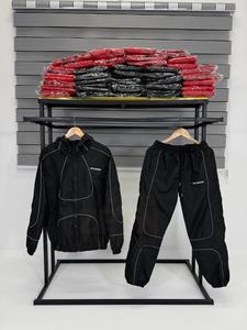 Ensemble de survêtement de sport pour homme personnalisé, coupe-vent, tenue de course, tenue d'entraînement en plein air, survêtements, OEM disponible - Product Image 5