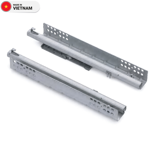Modern Full Pull <strong>Type</strong> <strong>Soft</strong> <strong>Closing</strong> Undermount Cabinet <strong>Drawer</strong> <strong>Slide</strong> Telescopic <strong>Slides</strong> for Kitchen Dining and Bedroom Cabinets - Product Image 1