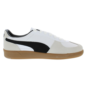 Chaussures en cuir pour hommes Puma Palermo Couleur : Blanc/Gris vapeur/Gomme 100% authentique - Product Image 1