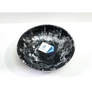 Bol de service en résine de qualité supérieure, logo personnalisé, bol à salade, outils de service, décoration de mariage, assiettes, vaisselle, bols à fruits - Product Image 5