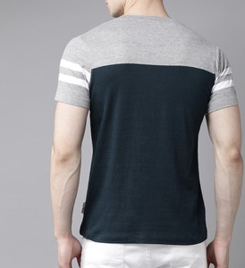 T-shirt de luxe pour homme en coton premium à col rond, vêtement décontracté, logo personnalisé, OEM ODM, faible MOQ - Product Image 6
