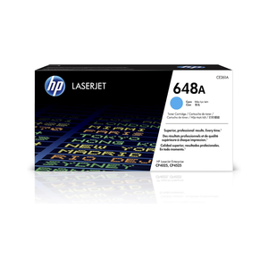 Cartucho de Tóner Original HP para LaserJet, Modelo CE261A 648A, Cian, para Impresoras LaserJet - Product Image 2