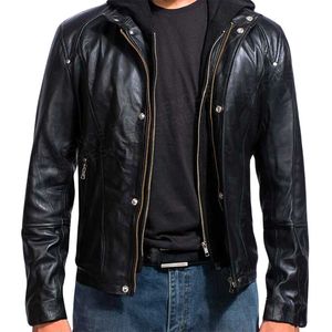 Chaqueta con estilo de Venta caliente Chaqueta de cuero hecha en Pakistán Traje de aspecto nuevo 2025 Producto Chaqueta de cuero para hombres - Product Image 1