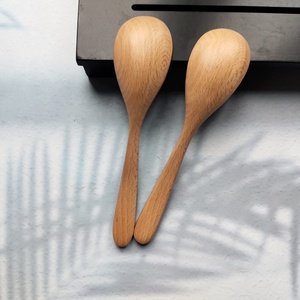 Cuillères ovales en hêtre de haute qualité pour la préparation de la soupe, manger du Porridge et des accessoires de cuisine du Vietnam - Product Image 2