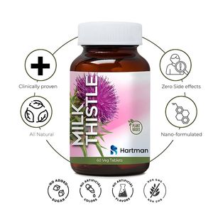 Cápsulas de cardo mariano con extracto de silimarina compatible con la desintoxicación y protección del hígado adulto seguro para mujeres embarazadas - Product Image 6