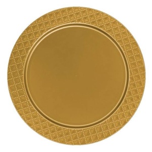 Rounded Shape Enamel Finishing For Dinner <b>Table</b> Top Catering Use Food Server Charger Plate Stylish Kitchen Ware Catering Item - Product Image 6