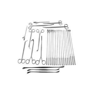 Juego de Instrumentos Quirúrgicos Alemanes de Acero Inoxidable de Grado Quirúrgico, Autoclavables y Reutilizables para Colecistectomía, Narham Enterprises - Product Image 1