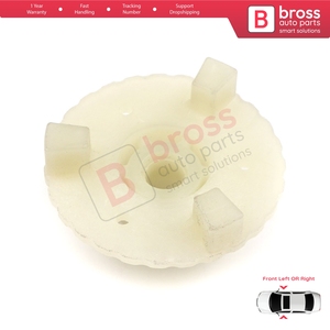 BWR5048 Motor regulador de ventana Cog Roller Gear para camión CF65 CF75 CF85 XF95 XF105 2001-2013 1779727 1779728 Bross Auto Parts - Product Image 4