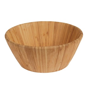 Tazón Redondo de Madera de Último Diseño para Servir Alimentos con Color Natural para Mesa de Comedor, Tazones Multiusos para Servir Alimentos - Product Image 4