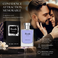 SHAYOU 50ml Parfum de Luxe Naturel pour Homme, Marque Privée, Parfum Floral Fruité Longue Durée, Eau de Parfum en Spray, Utilisation Quotidienne