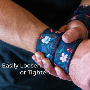 Bandes de poignet réglables pour la musculation, le crossfit et l'entraînement en salle de sport – Bandes de poignet de fitness durables - Product Image 4