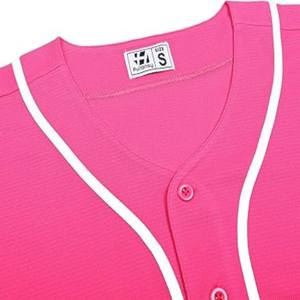 Maillot de baseball personnalisé avec tissu polyester respirant à séchage rapide et impression par sublimation pour équipe de sport professionnelle - Product Image 6