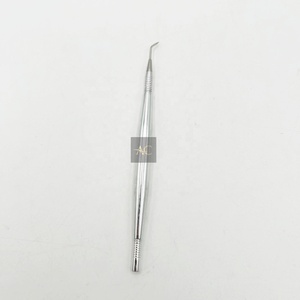 Outils de rehaussement de cils multifonctionnels en acier inoxydable finition argentée, durables, longueur 10 mm, personnalisables avec logo, vente en gros sous marque privée - Product Image 5