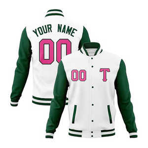 Nouveauté Veste universitaire pour hommes Veste universitaire Letterman de baseball personnalisée de haute qualité pour hommes avec design personnalisé - Product Image 1