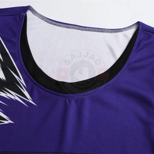 Uniforme de basket-ball pour homme, tenue d'équipe personnalisée, 100% Polyester - Product Image 4