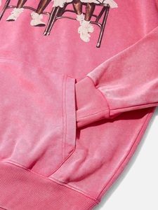 Sudaderas con capucha hechas a medida con logotipo Hombres Mujeres Streetwear Pullover Sudaderas de gran tamaño a granel al por mayor - Product Image 4