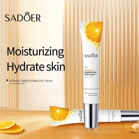 Sérum Hydratant Anti-Cernes et Raffermissant 2026, Crème Contour des Yeux Bio Anti-Âge et Anti-Rides à la Vitamine C et aux Extraits de Riz et de Fruits