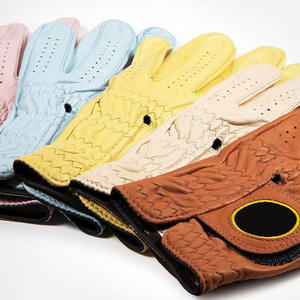 Gants de golf pour droitiers en gros, respirants, confortables, en peau de mouton rose, imperméables, protection UV, antidérapants, de haute qualité, tendance - Product Image 6