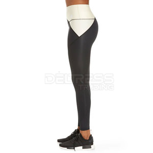 กางเกงโยคะผ้าคอตตอนถักสำหรับผู้หญิงเลกกิ้งออกกำลังกายฟิตเนสระบายอากาศได้ปานกลางสไตล์100% พิมพ์ลายอนิเมะก้นยกมัดย้อม - Product Image 5