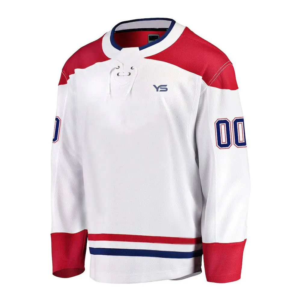 Camiseta de Hockey sobre hielo con tu logotipo, Jersey personalizado de la mejor calidad