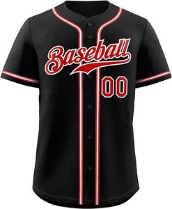 Camiseta de equipo de uniforme de béisbol transpirable hecha a medida, diseño propio, sublimación, conjunto de impresión Digital, ropa deportiva - Product Image 3