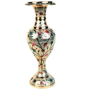 Design exclusif Vases de décoration de fête de mariage de Noël Vaisselle d'hôtel Décoration de vase en métal de qualité durable - Product Image 2