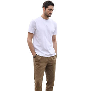 T-shirt décontracté pour homme en coton doux, manches courtes, coupe décontractée, vêtements de maison, exportateur du Bangladesh - Product Image 2