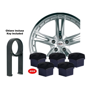 Cache-clés noirs de 19 mm - Product Image 1