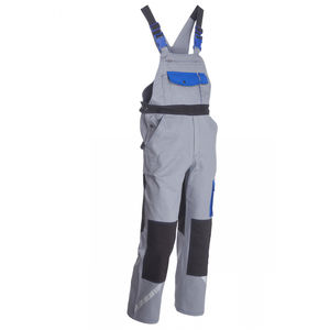 Pantalones de Seguridad con Tirantes, Overol de Trabajo con Tiras Reflectantes de Alta Visibilidad, Algodón, Resistente al Viento, Certificado CE, Unisex - Product Image 2