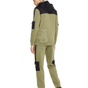 Chándales de entrenamiento de forro polar para hombre de la mejor calidad, diferentes estilos, con capucha y cremallera completa, estilo casual. - Product Image 2