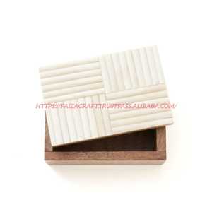 Mango <b>Wood</b> <b>Keepsake</b> <b>Box</b> Living Room Jewellery Organiser and Storage - Product Image 4