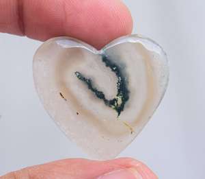 มอสส์อาเกตหัวใจ,พลอยโมราหลวมพลังแสงอาทิตย์แบบธรรมชาติราคาขายส่งจำนวนมากพร้อมขาย - Product Image 6