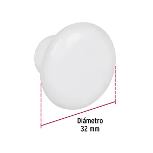 กล่องเก็บของลูกบิดเซรามิกสีขาว12หน่วย - Product Image 2