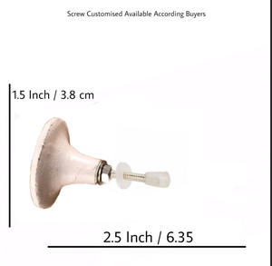 มือจับลิ้นชักอเนกประสงค์ทำจากเหล็กหล่อสีชมพูอ่อนสำหรับตกแต่งในห้องครัวห้องนอนภายนอกอาคารโรงแรม - Product Image 3