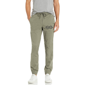 กางเกงวิ่งผ้าแคนวาสสีใหม่ผ้าแคนวาสสไตล์ลำลองทรงตรงแห้งเร็วสีตามสั่ง - Product Image 1