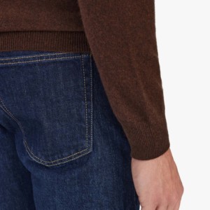 OEM laine hommes chandails cardigan respirant pulls décontractés standard laine pull tricoté hiver sweat à capuche pull 2026 - Product Image 3