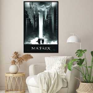 Affiche moderne The Matrix Lightfall sur toile avec effet lumineux élégant - Product Image 3